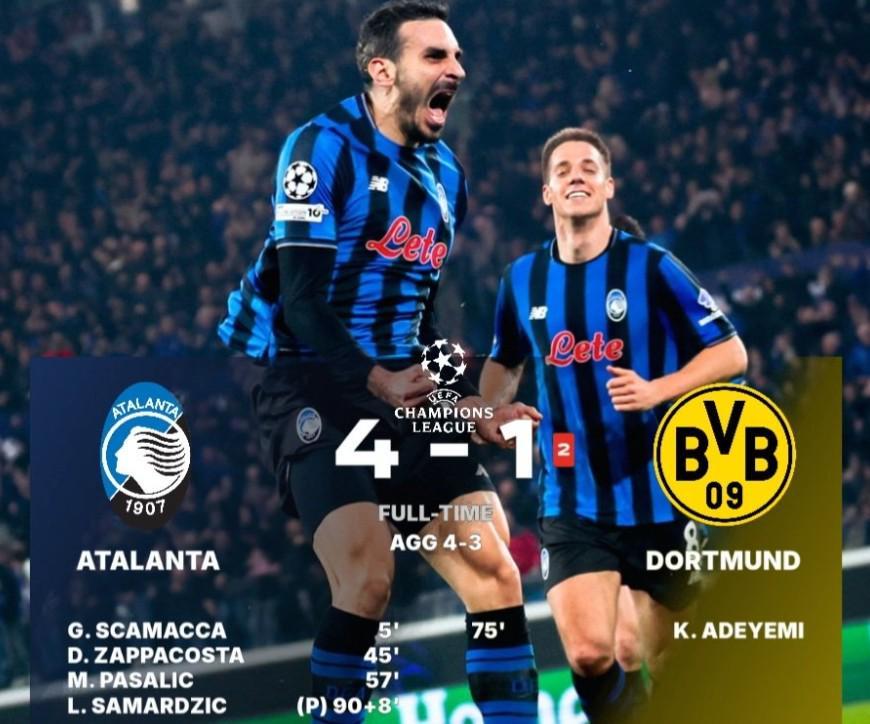 开云体育官网-真蓝黑！亚特兰大是近7年欧冠首支落后两球次回合翻盘的球队